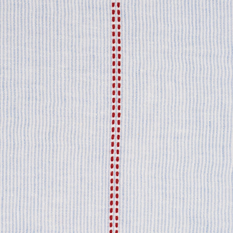 Schumacher 85970 CLYDE SHEER in AMERICANA Fabric - PRAIRIE