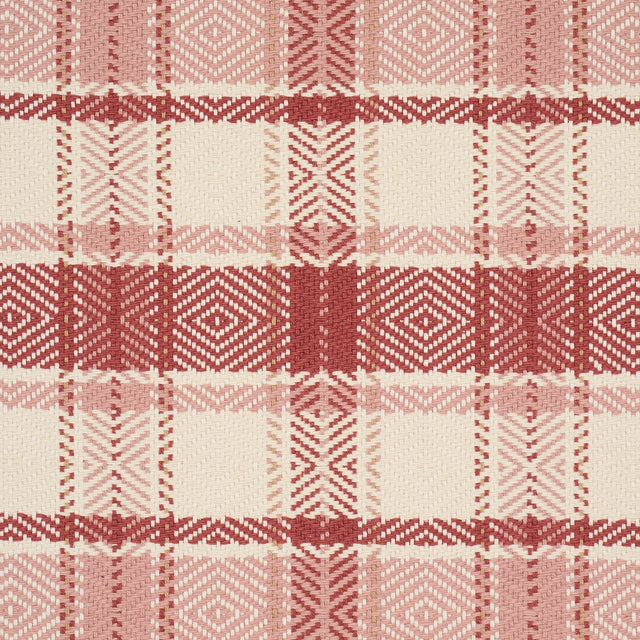Schumacher 85991 HEIDI PLAID in CRANBERRY Fabric - PRAIRIE