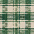 Schumacher 85992 HEIDI PLAID in LEAF Fabric - PRAIRIE