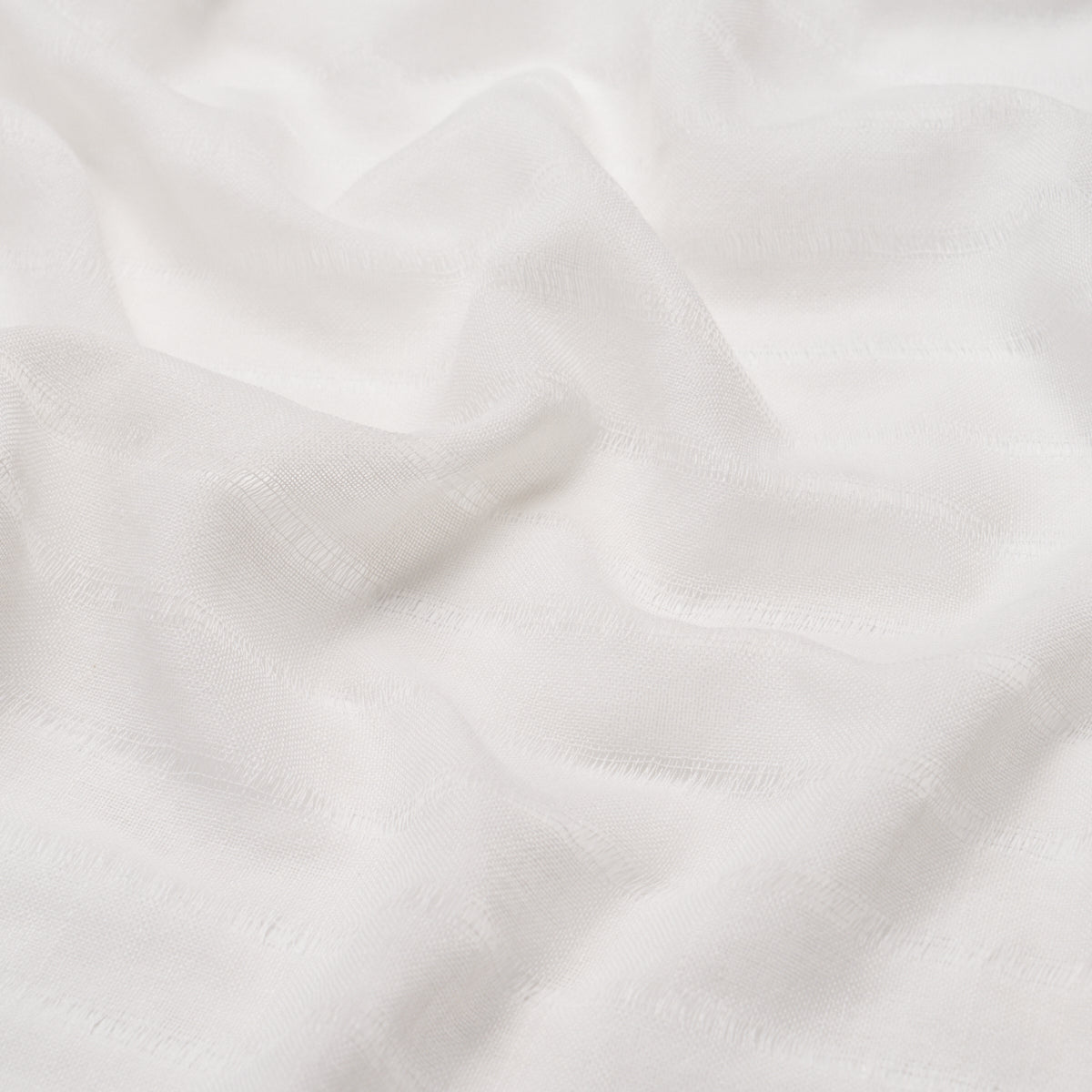 Schumacher 86080 EMMETT WOOL SHEER in IVORY Fabric - PATTERS