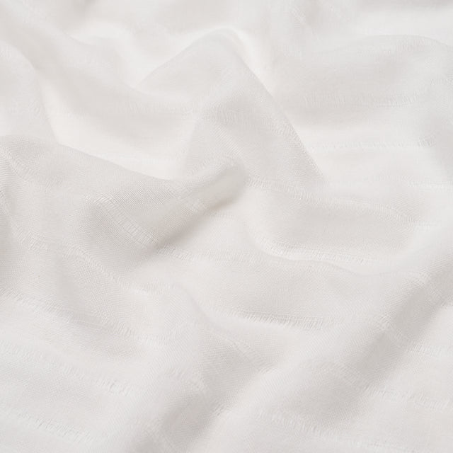 Schumacher 86080 EMMETT WOOL SHEER in IVORY Fabric - PATTERS