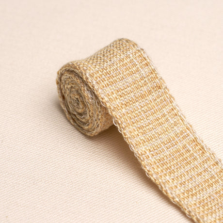 Schumacher 86202 TWEED TAPE NARROW in YELLOW Trim - PERENNIA