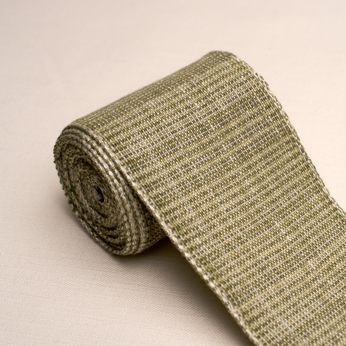 Schumacher 86211 TWEED TAPE WIDE in LEAF Trim - PERENNIAL FA