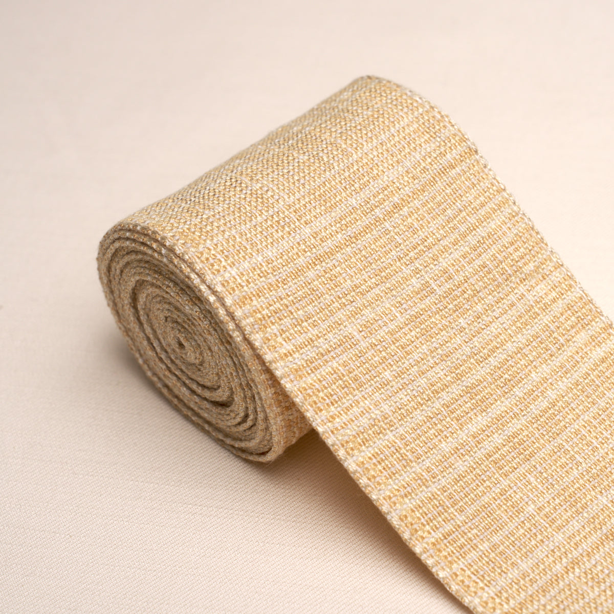 Schumacher 86212 TWEED TAPE WIDE in YELLOW Trim - PERENNIAL 