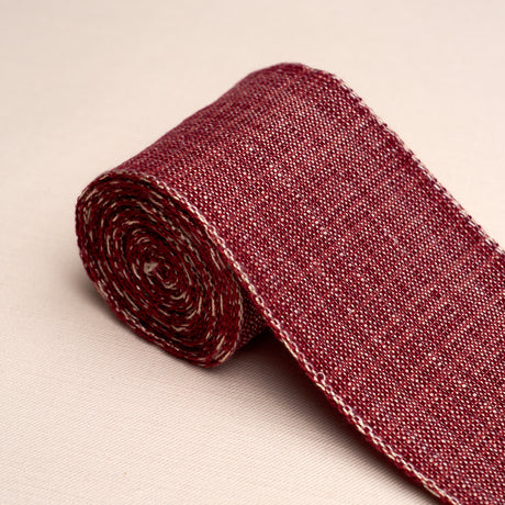 Schumacher 86215 TWEED TAPE WIDE in RED Trim - PERENNIAL FAV