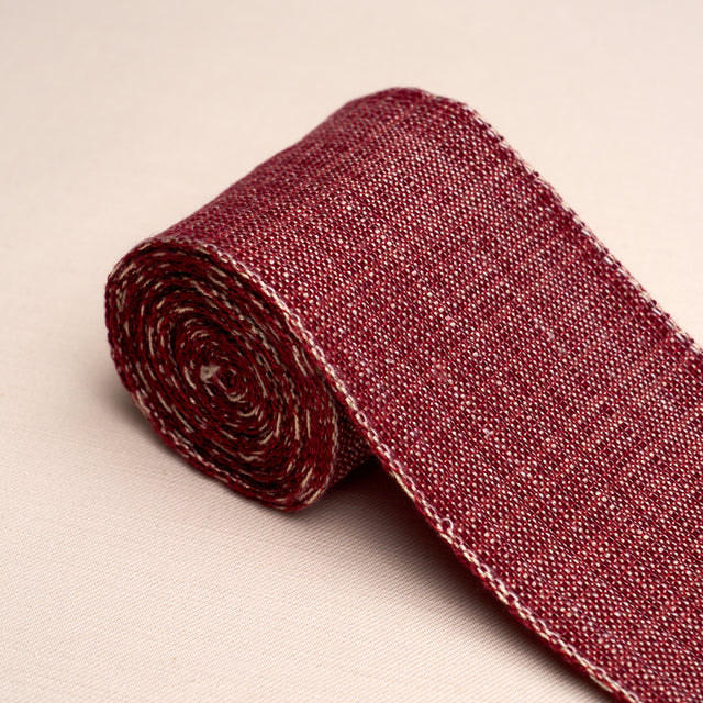 Schumacher 86215 TWEED TAPE WIDE in RED Trim - PERENNIAL FAV