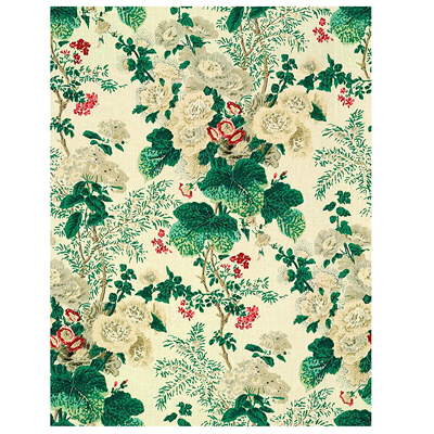 LEE JOFA 879026.LJ.0 ALTHEA PRINT IVORY Fabric - Eade's Wallpaper