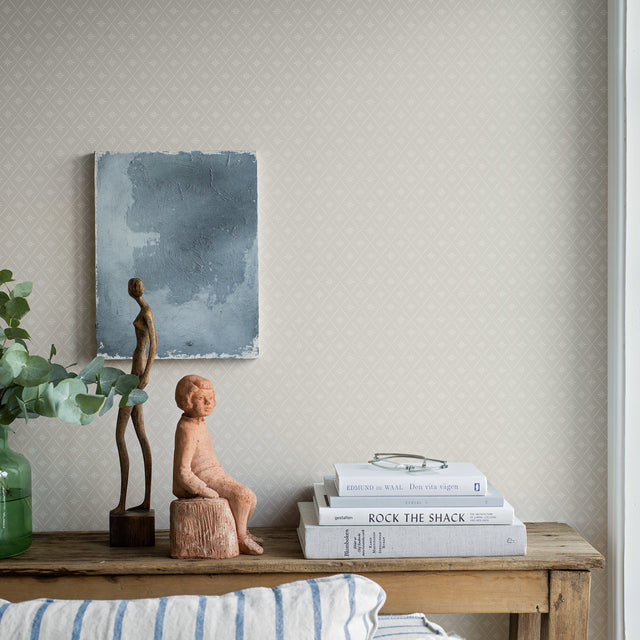 Schumacher 8862 WINDROSE in STONE Wallpaper - BORÃ…STAPETER