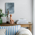 Schumacher 8863 WINDROSE in BLUE Wallpaper - BORÃ…STAPETER