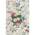 LEE JOFA 889300.LJ.0 FLORAL BOUQUET WHITE Fabric - Eade's Wallpaper