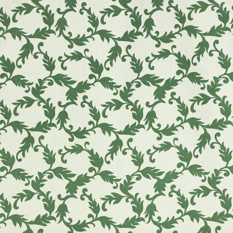 Schumacher 889V94 CYRIL in VERDE Fabric - RAOUL TEXTILES