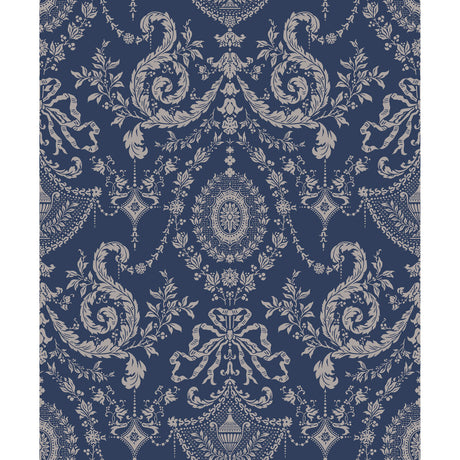COLE & SON 88/10043.CS.0 WOOLVERSTON BLUE Wallpaper - Eade's Wallpaper