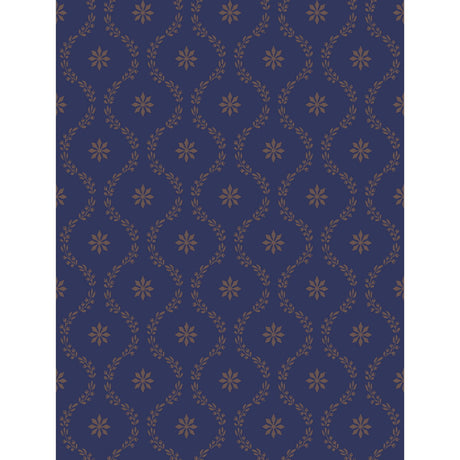 COLE & SON 88/3011.CS.0 CLANDON NAVY Wallpaper - Eade's Wallpaper