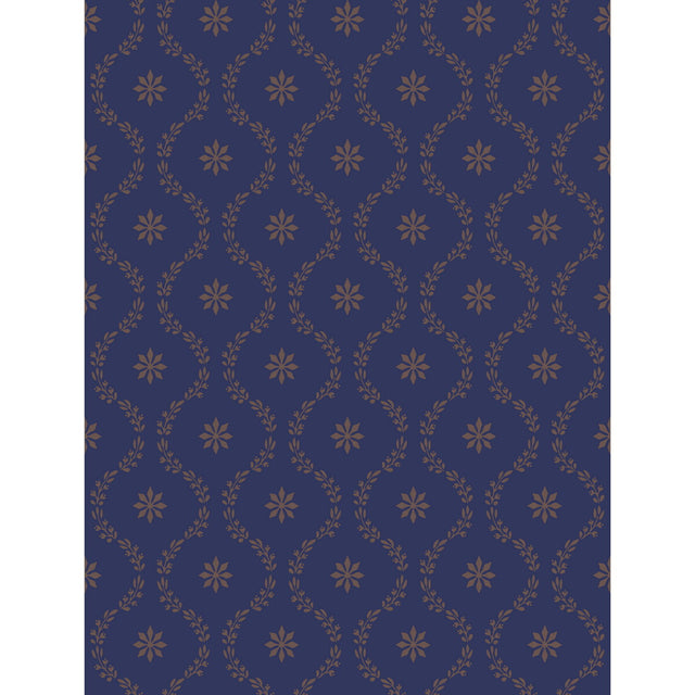 COLE & SON 88/3011.CS.0 CLANDON NAVY Wallpaper - Eade's Wallpaper