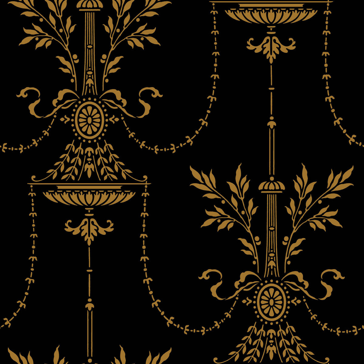 COLE & SON 88/7028.CS.0 DORSET NOIR Wallpaper - Eade's Wallpaper