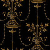 COLE & SON 88/7028.CS.0 DORSET NOIR Wallpaper - Eade's Wallpaper