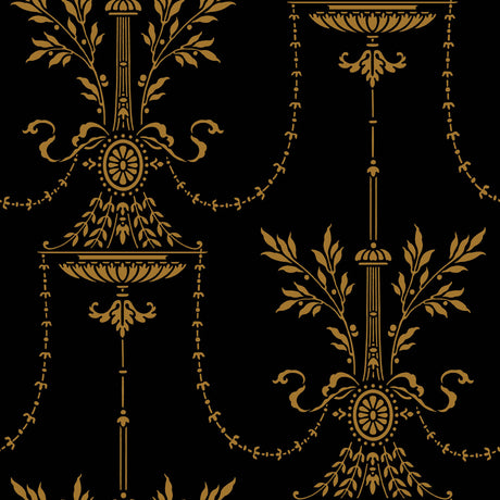 COLE & SON 88/7028.CS.0 DORSET NOIR Wallpaper - Eade's Wallpaper