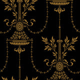 COLE & SON 88/7028.CS.0 DORSET NOIR Wallpaper - Eade's Wallpaper