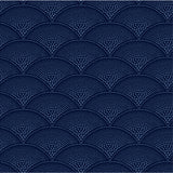 COLE & SON 89/4019.CS.0 FEATHER FAN MIDNIGHT Wallpaper - Eade's Wallpaper