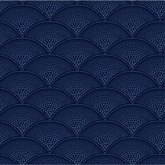 COLE & SON 89/4019.CS.0 FEATHER FAN MIDNIGHT Wallpaper - Eade's Wallpaper