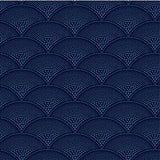 COLE & SON 89/4019.CS.0 FEATHER FAN MIDNIGHT Wallpaper - Eade's Wallpaper