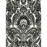 COLE & SON 94/2010.CS.0 CHATTERTON BLACK AND WHITE Wallpaper - Eade's Wallpaper