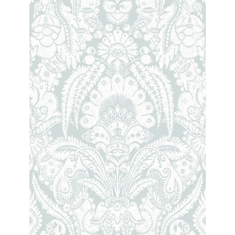 COLE & SON 94/2011.CS.0 CHATTERTON PALE BLUE AND WHITE Wallpaper - Eade's Wallpaper
