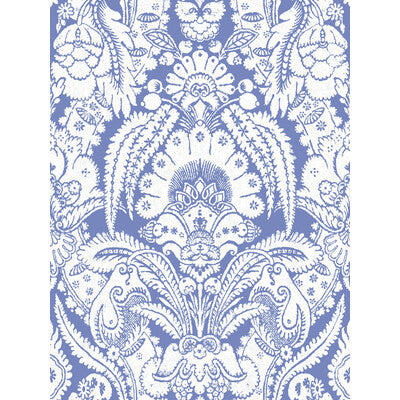 COLE & SON 94/2012.CS.0 CHATTERTON BLUE AND WHITE Wallpaper - Eade's Wallpaper