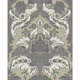 COLE & SON 94/5026.CS.0 ALDWYCH SILVER AND WHITE Wallpaper - Eade's Wallpaper