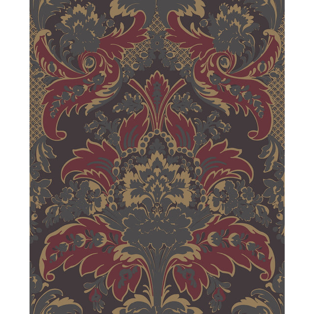 COLE & SON 94/5029.CS.0 ALDWYCH RED AND GOLD Wallpaper - Eade's Wallpaper