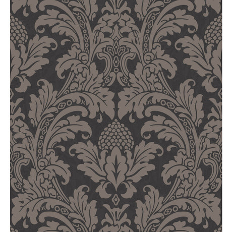 COLE & SON 94/6032.CS.0 BLAKE BLACK AND GRAPHITE Wallpaper - Eade's Wallpaper