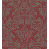 COLE & SON 94/6034.CS.0 BLAKE RED AND SILVER Wallpaper - Eade's Wallpaper
