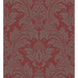 COLE & SON 94/6034.CS.0 BLAKE RED AND SILVER Wallpaper - Eade's Wallpaper