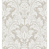 COLE & SON 94/6035.CS.0 BLAKE WHITE AND SILVER Wallpaper - Eade's Wallpaper