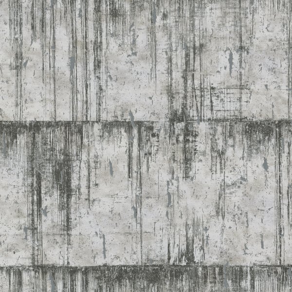 Galerie AI95024 Silver Grey Aged Concrete - Eade's Wallpaper