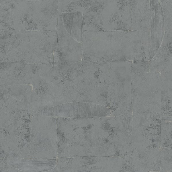 Galerie AI95046 Silver Grey Graphical - Eade's Wallpaper