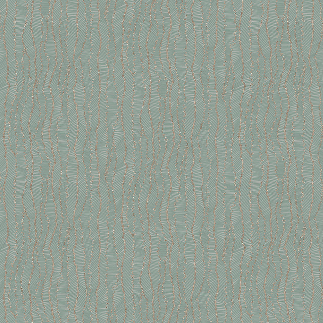 Armani BRERA 9511 in Green/Gold Wallpaper - Refined Structur