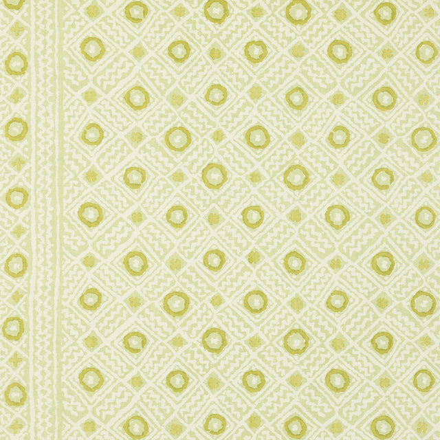 Schumacher 958V69 MALI in OLIVINE Fabric - RAOUL TEXTILES