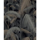 COLE & SON 95/1004.CS.0 PALM JUNGLE SILVER/BLACK Wallpaper - Eade's Wallpaper