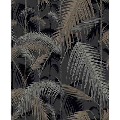 COLE & SON 95/1004.CS.0 PALM JUNGLE SILVER/BLACK Wallpaper - Eade's Wallpaper