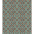 COLE & SON 95/3018.CS.0 HICKS HEXAGON TEAL/GOLD Wallpaper - Eade's Wallpaper