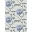 COLE & SON 95/4024.CS.0 SUMMER LILY BLU/AQ/PEARL Wallpaper - Eade's Wallpaper