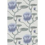 COLE & SON 95/4024.CS.0 SUMMER LILY BLU/AQ/PEARL Wallpaper - Eade's Wallpaper