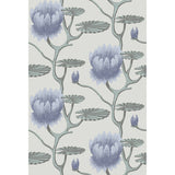 COLE & SON 95/4024.CS.0 SUMMER LILY BLU/AQ/PEARL Wallpaper - Eade's Wallpaper