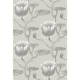 COLE & SON 95/4025.CS.0 SUMMER LILY TAUPE/WHITE Wallpaper - Eade's Wallpaper