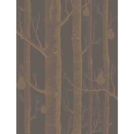 COLE & SON 95/5028.CS.0 WOODS & PEARS BRONZE/BLACK Wallpaper - Eade's Wallpaper