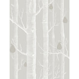 COLE & SON 95/5029.CS.0 WOODS & PEARS GREY/WHT/SLVR Wallpaper - Eade's Wallpaper