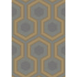 COLE & SON 95/6033.CS.0 HICKS GRAND SLATE/BRON Wallpaper - Eade's Wallpaper
