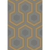 COLE & SON 95/6033.CS.0 HICKS GRAND SLATE/BRON Wallpaper - Eade's Wallpaper