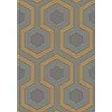 COLE & SON 95/6033.CS.0 HICKS GRAND SLATE/BRON Wallpaper - Eade's Wallpaper